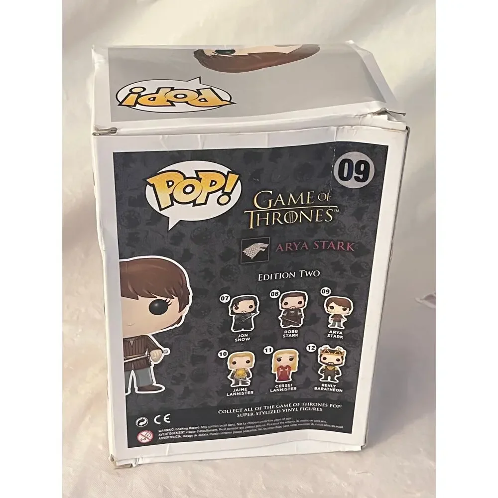Funko POP Game of Thrones Mix Lot of 4 - 09 04 21 52 Arya Stark Tyrion Lannister
